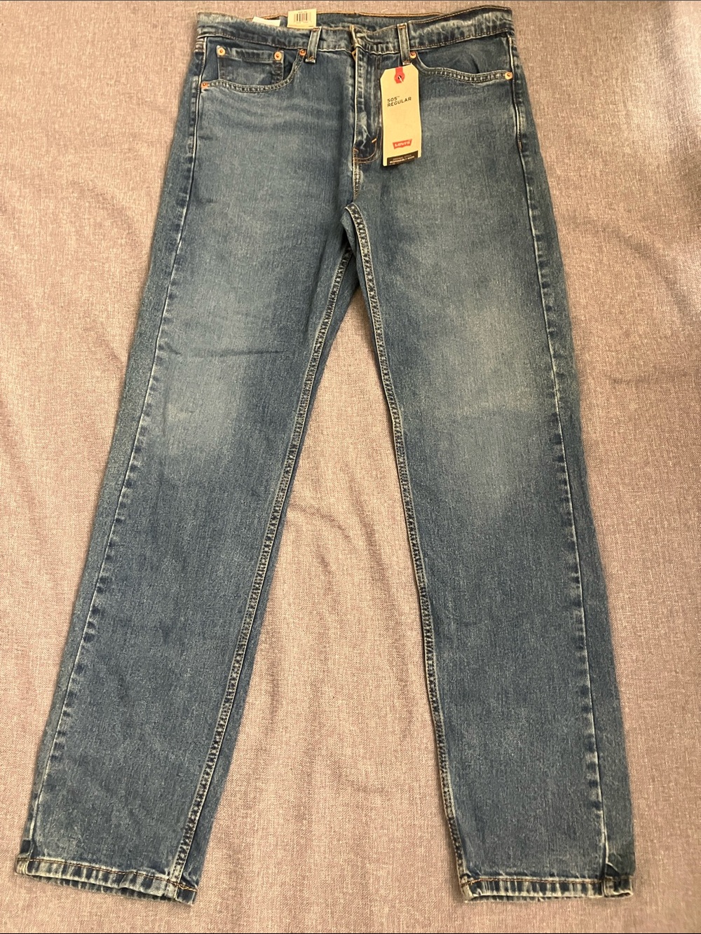 Levi's  505 Regular Straight Men's Jeans in Blue Denim Size 33x32
